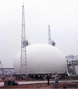 湛江國投3000立方獨立雙膜氣柜